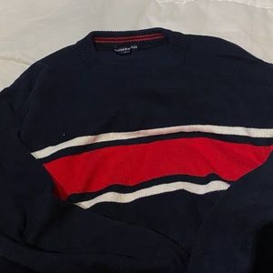 brandy melville striped crewneck 🍎